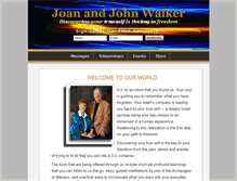 Tablet Screenshot of joanandjohnwalker.com